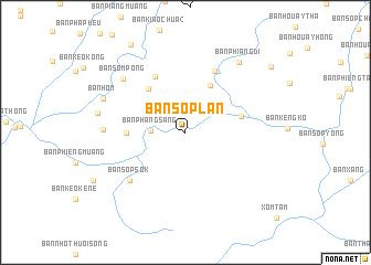 map of Ban Sôplan