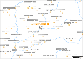 map of Ban Sôpla