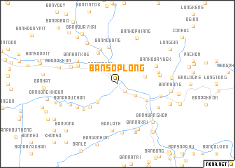 map of Ban Sôplong