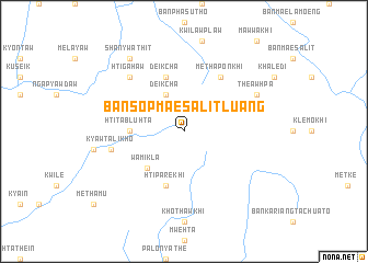 map of Ban Sop Mae Salit Luang