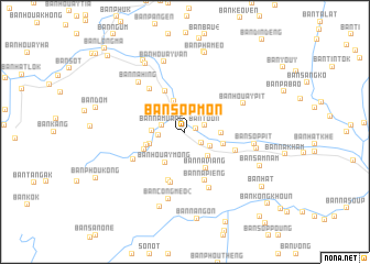 map of Ban Sôpmon