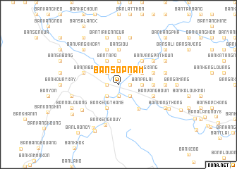 map of Ban Sop Nam