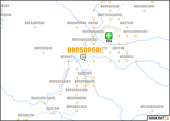 map of Ban Sop Sai