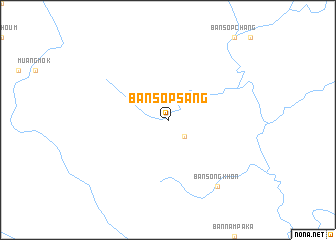 map of Ban Sôpsang