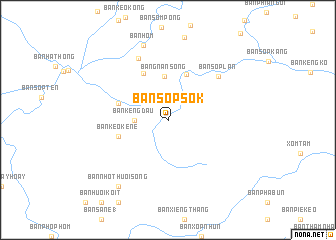 map of Bản Sop Sok