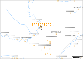 map of Ban Sôptong