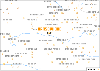 map of Ban Sôpxong