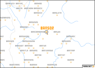 map of Ban Sor