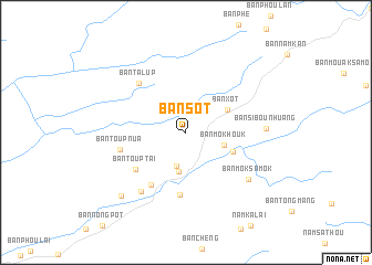 map of Ban Sot