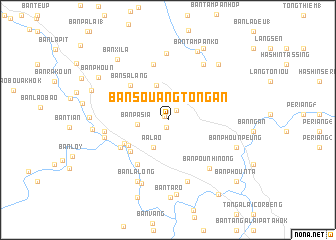 map of Ban Souangtông-An