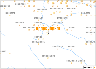 map of Ban Souanhai