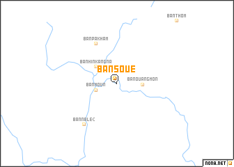 map of Ban Soue