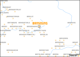 map of Ban Soung