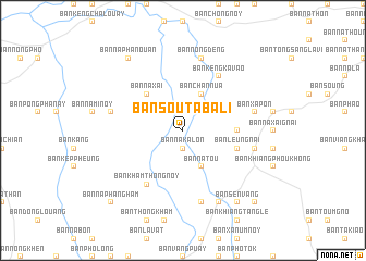 map of Ban Soutabali