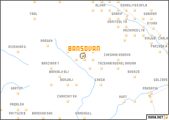 map of Bān Sovān