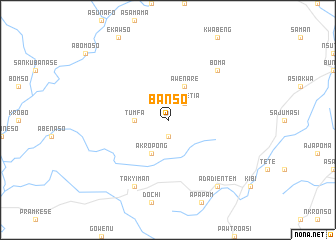 map of Banso