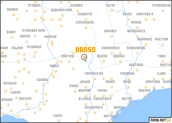 map of Banso