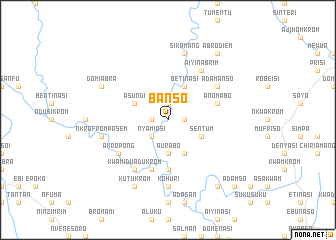 map of Banso