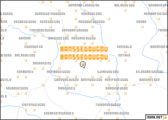 map of Banssédougou