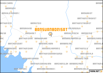 map of Ban Suan Borisat