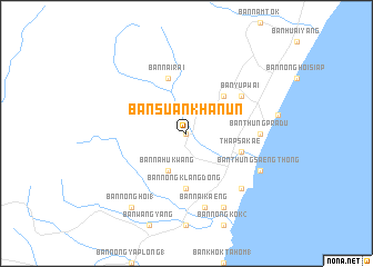 map of Ban Suan Khanun