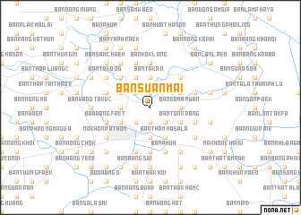 map of Ban Suan Mai