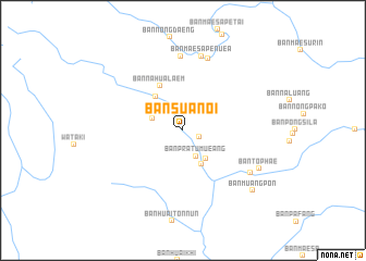 map of Ban Suan Oi
