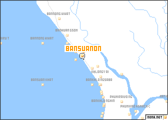 map of Ban Suan On