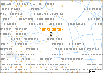 map of Ban Suan Som