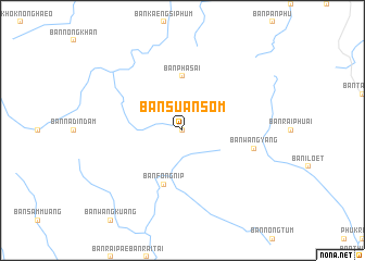 map of Ban Suan Som