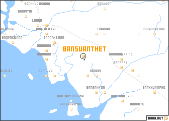 map of Ban Suan Thet