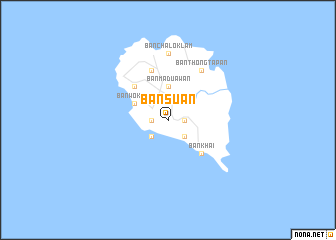 map of Ban Suan