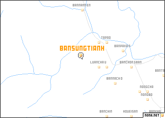 map of Bản Sung Tianh