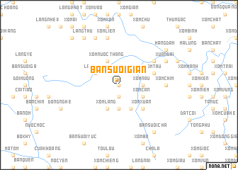 map of Bản Suối Gian