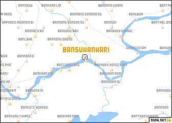 map of Ban Suwan Wari