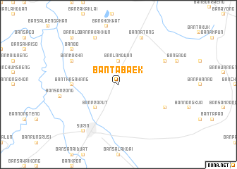 map of Ban Tabaek