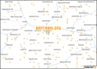 map of Ban Tabalong
