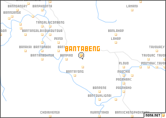 map of Ban Ta Beng