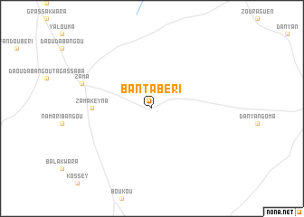 map of Banta Béri