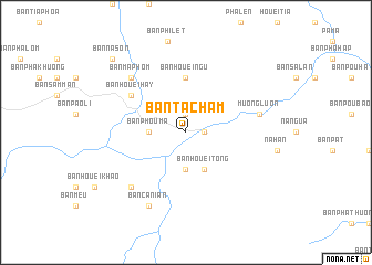 map of Bản Ta Cham