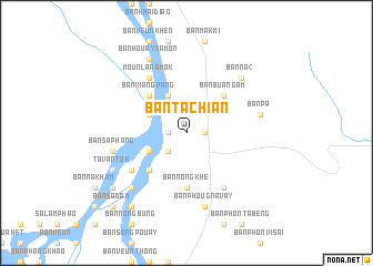 map of Ban Tachian