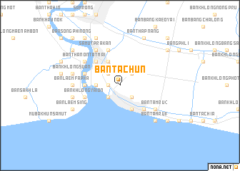 map of Ban Ta Chun