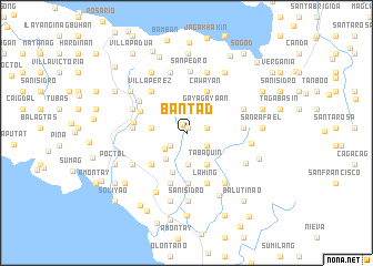 map of Bantad