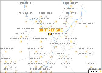map of Ban Taengme