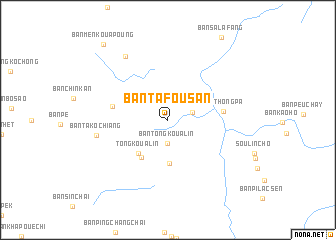 map of Ban Tafousan