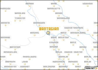 map of Bản Ta Gian