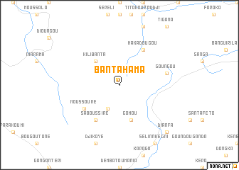 map of Bantahama