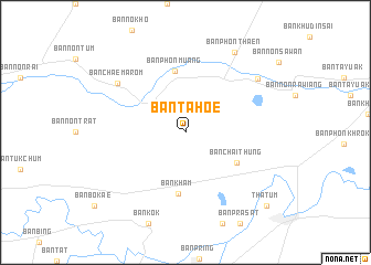 map of Ban Ta Hoe