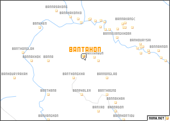 map of Ban Tahon