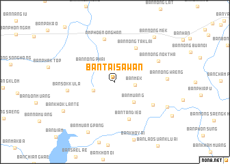 map of Ban Tai Sawan